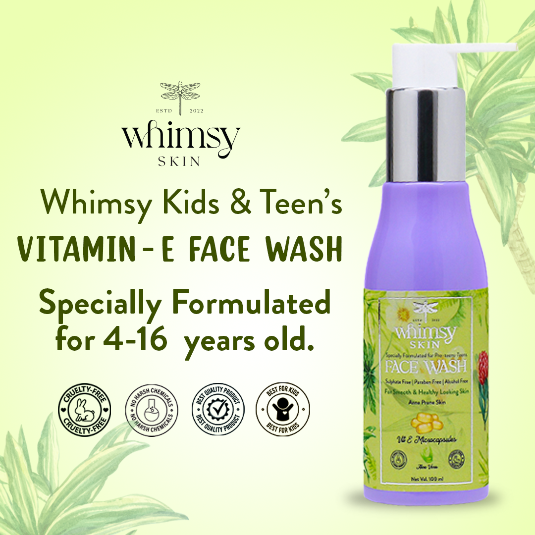 Whimsy Vitamin-E Face Wash (6-16 years)