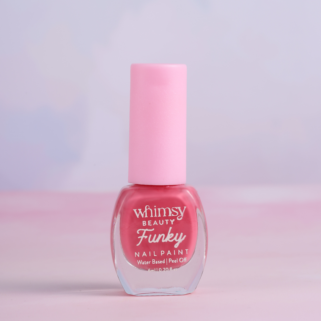 Whimsy Funky Pink Nail Paint