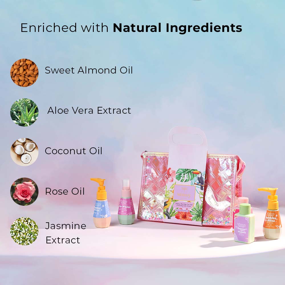 Whimsy Mini Body Care Love Pouch Kit For Kids & Teens