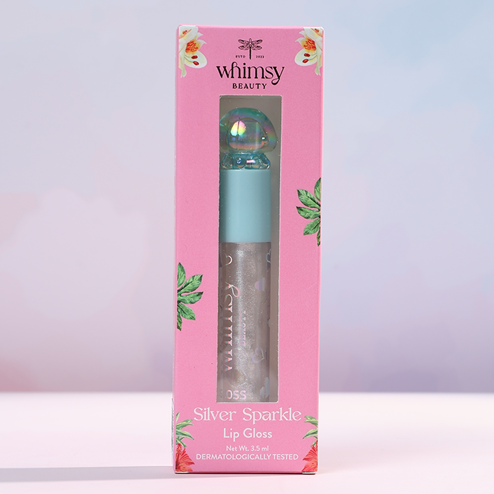 Silver Sparkle Lip Gloss