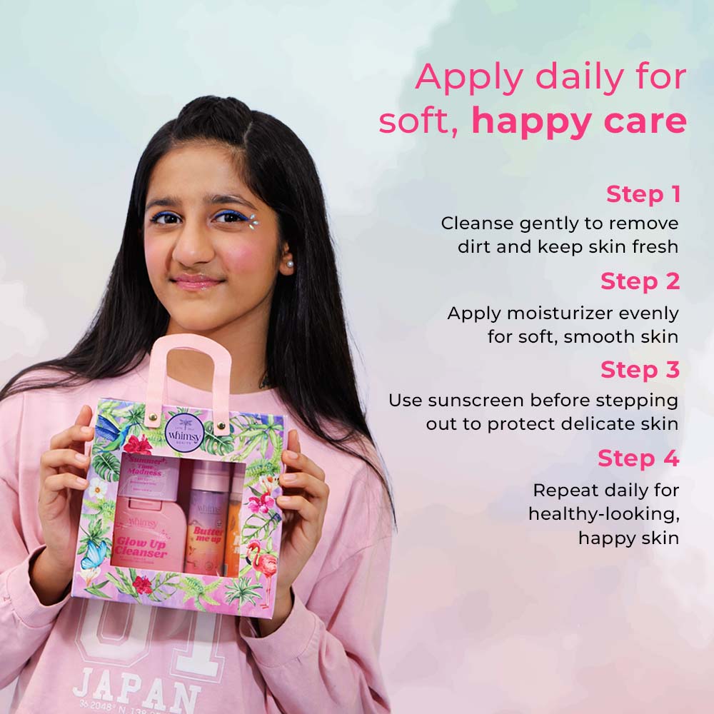 Whimsy Everyday Glow Skincare Essential Kit