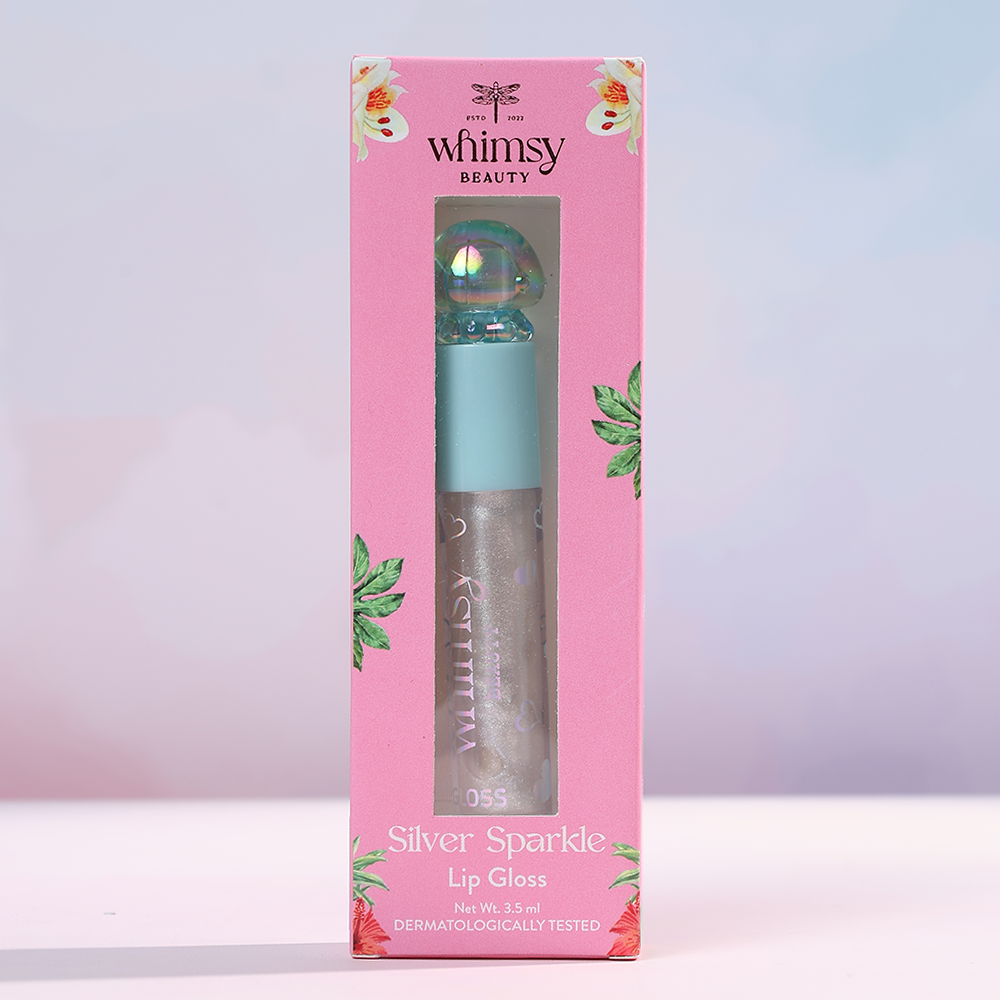 Silver Sparkle Lip Gloss