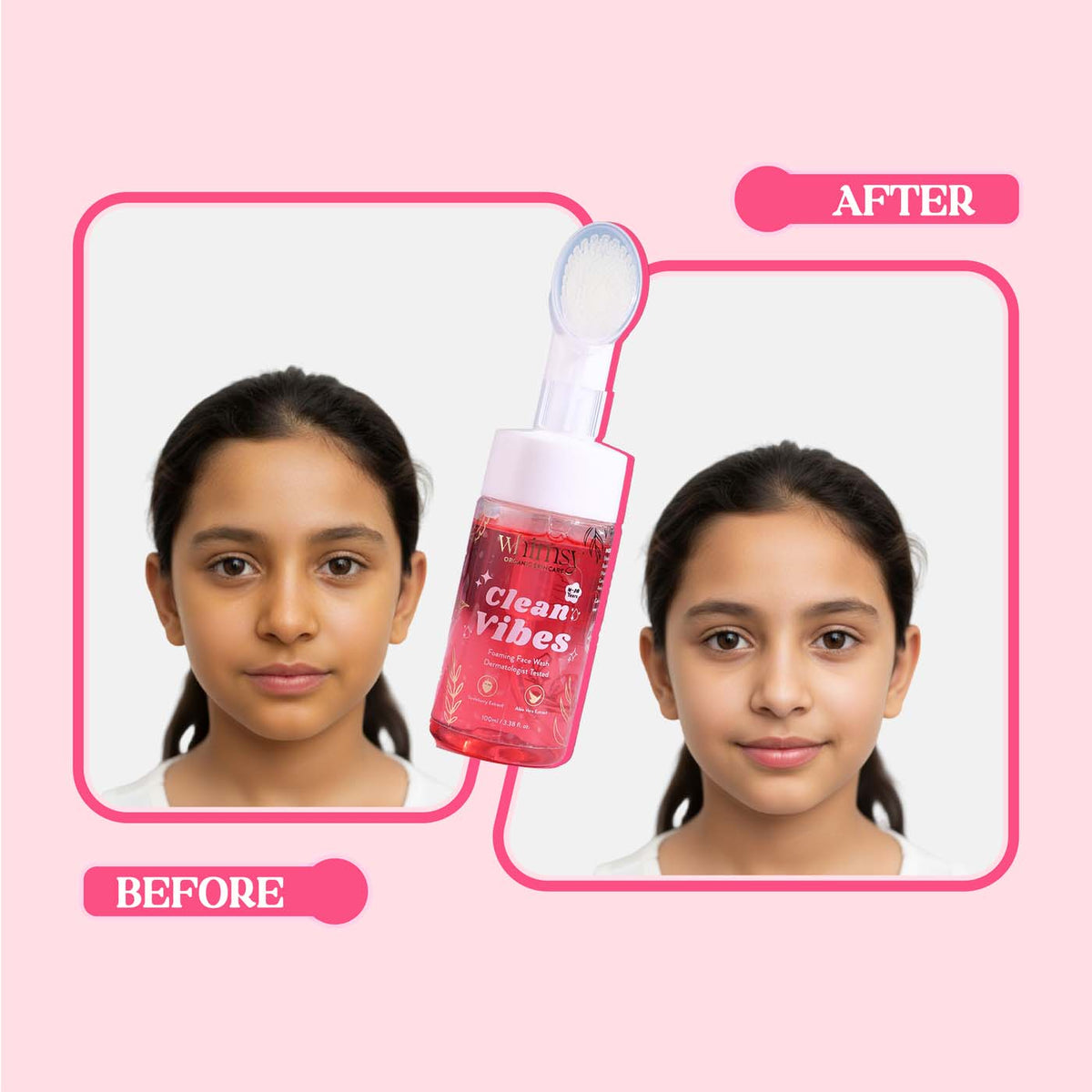 Whismy Clean Vibes Foaming Face Wash