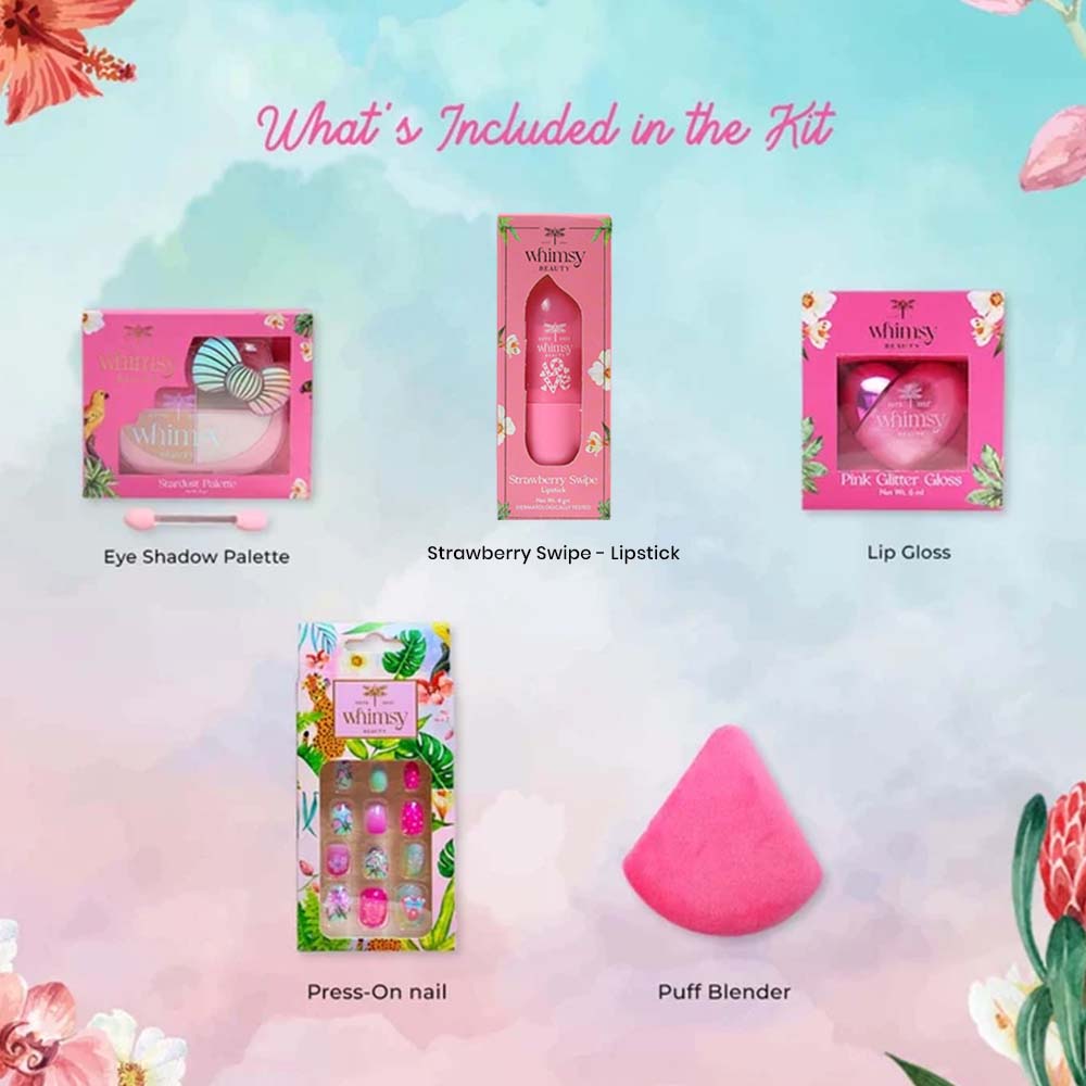 Whimsy Magical Clutch Beauty Kit For Kids & Teens - Pack of 5