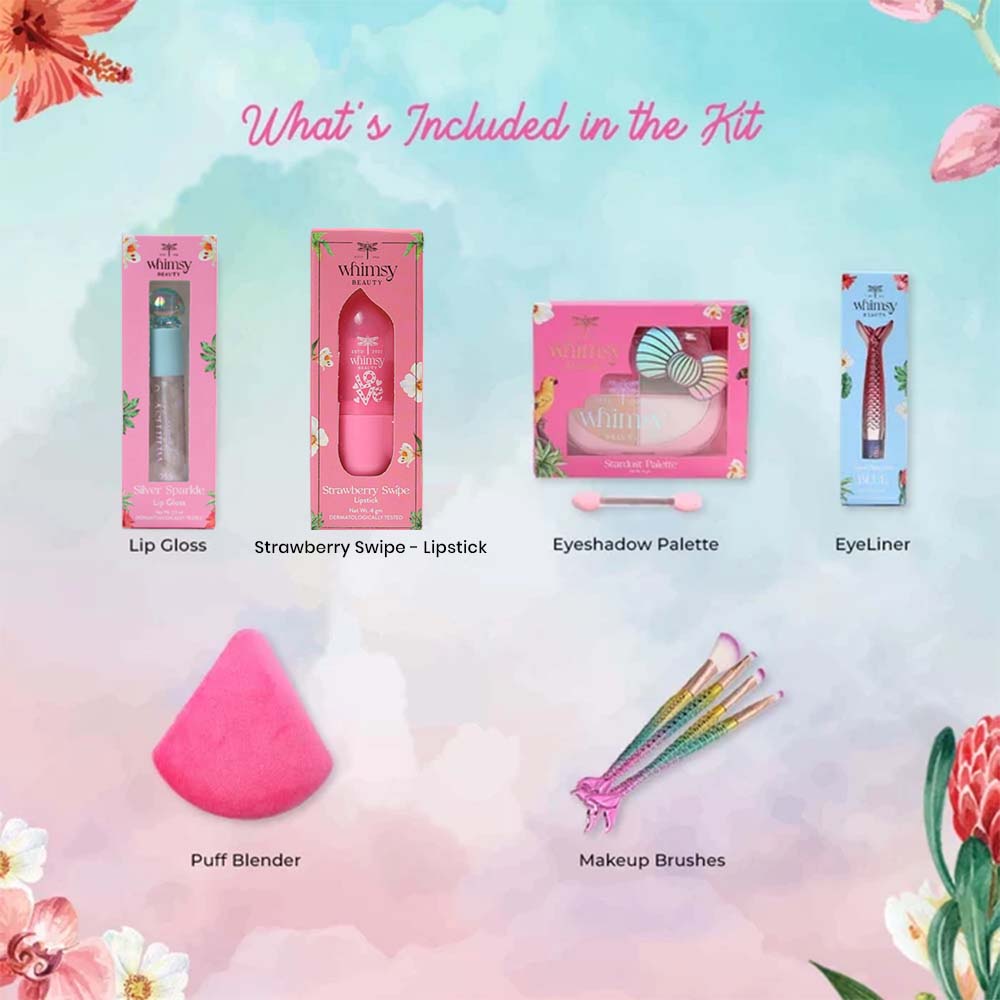Whimsy Pretty Hang Bag Beauty Kit For Kids & Teens - Pack of 9