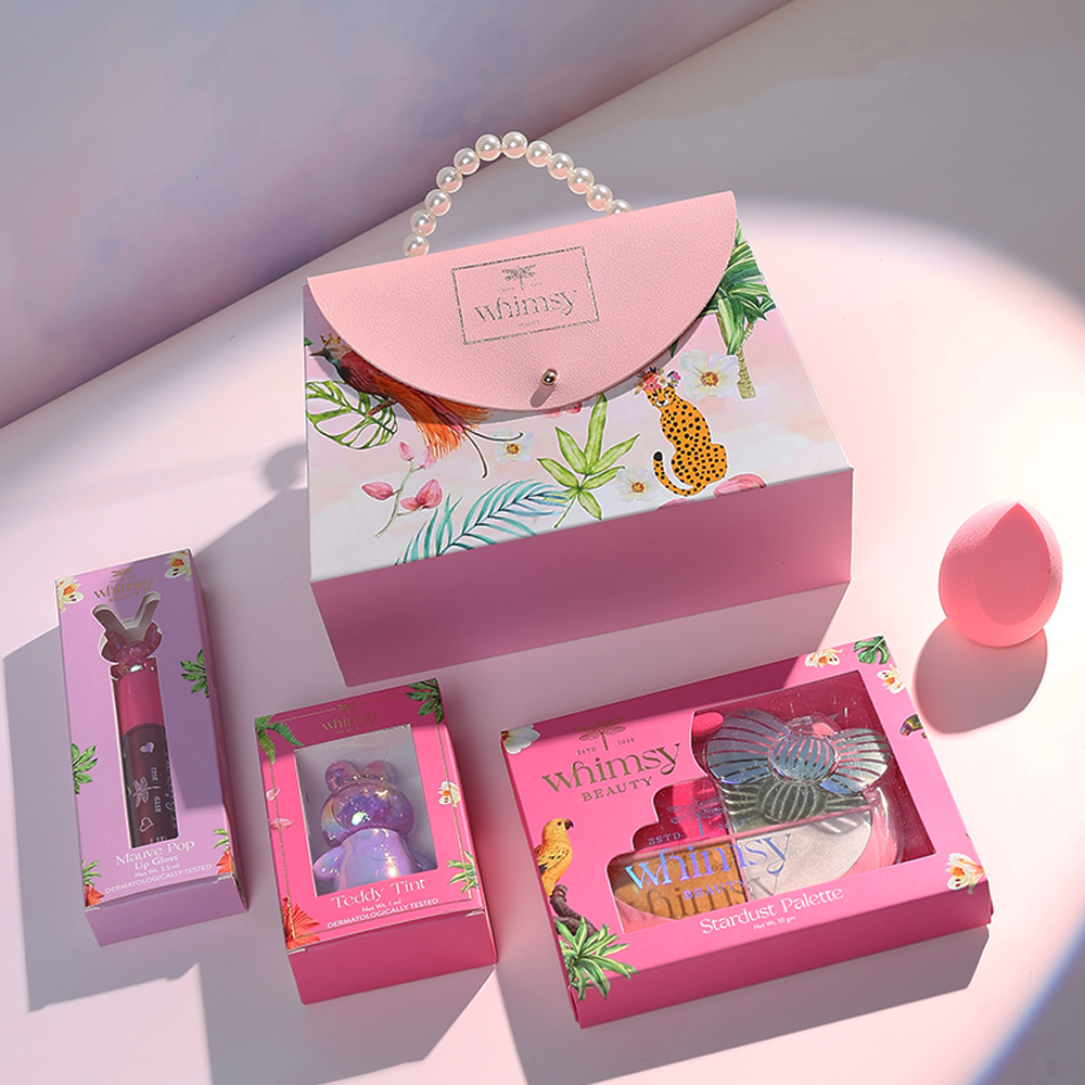 Whimsy Blush & Glow Beauty Kit -Pack of 4