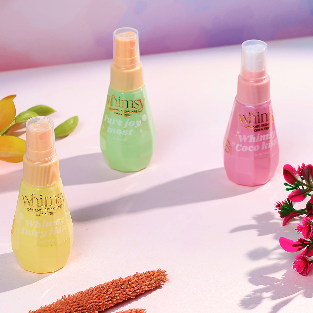 Whimsy Mini Tropical Bloom Body Mist Kit for Kids & Teens