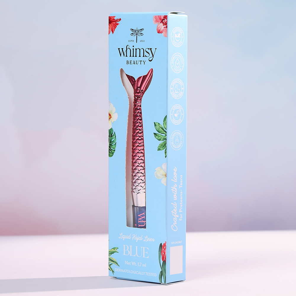 Mermaid Liquid Kajal Liner- Blue