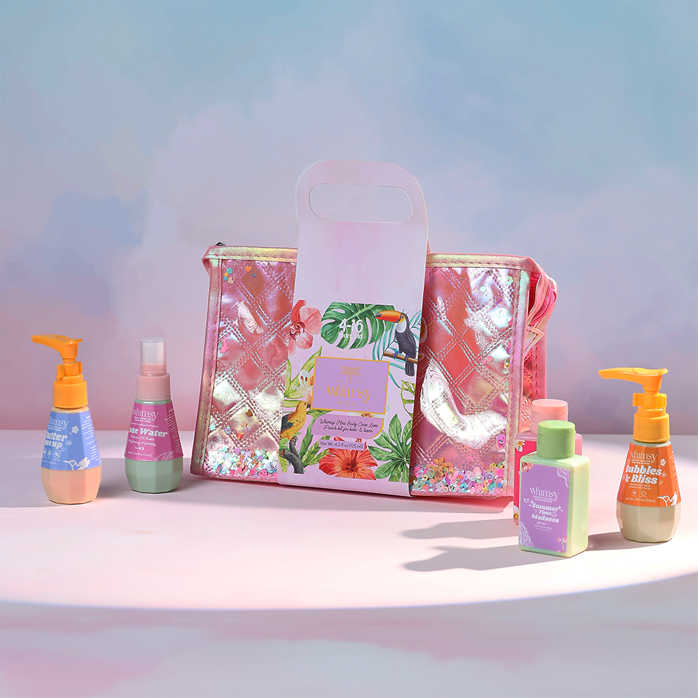 Whimsy Mini Body Care Love Pouch Kit For Kids & Teens