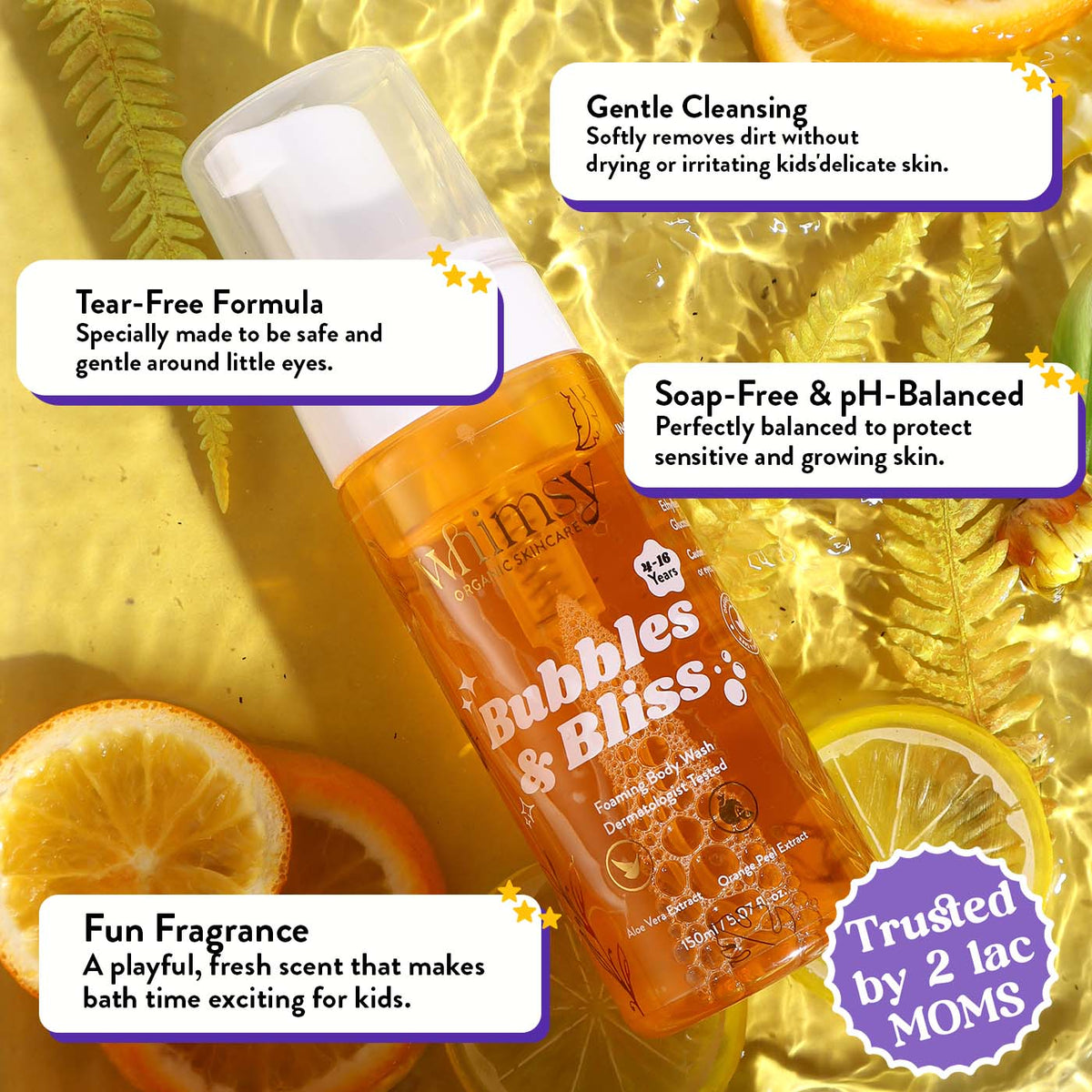 Whimsy Bubbles & Bliss Foaming Body Wash
