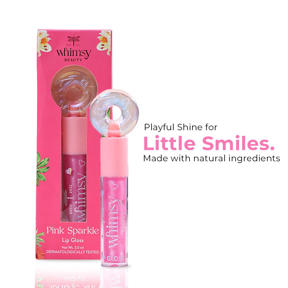 Pink Sparkle Lip Gloss