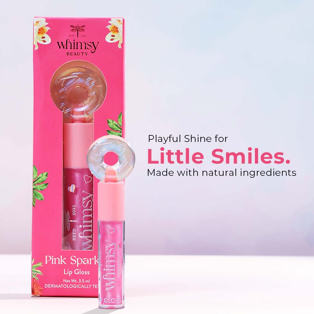 Pink Sparkle Lip Gloss