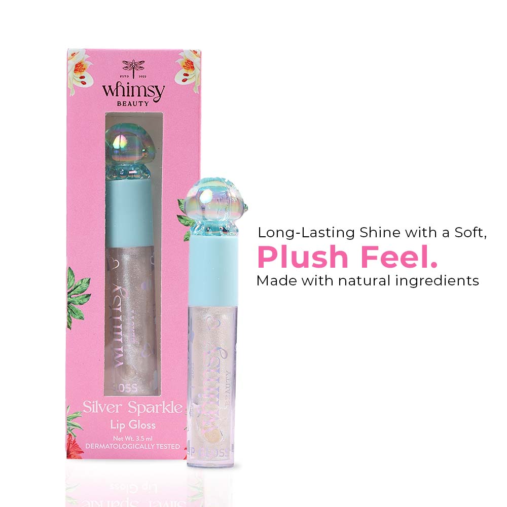 Silver Sparkle Lip Gloss