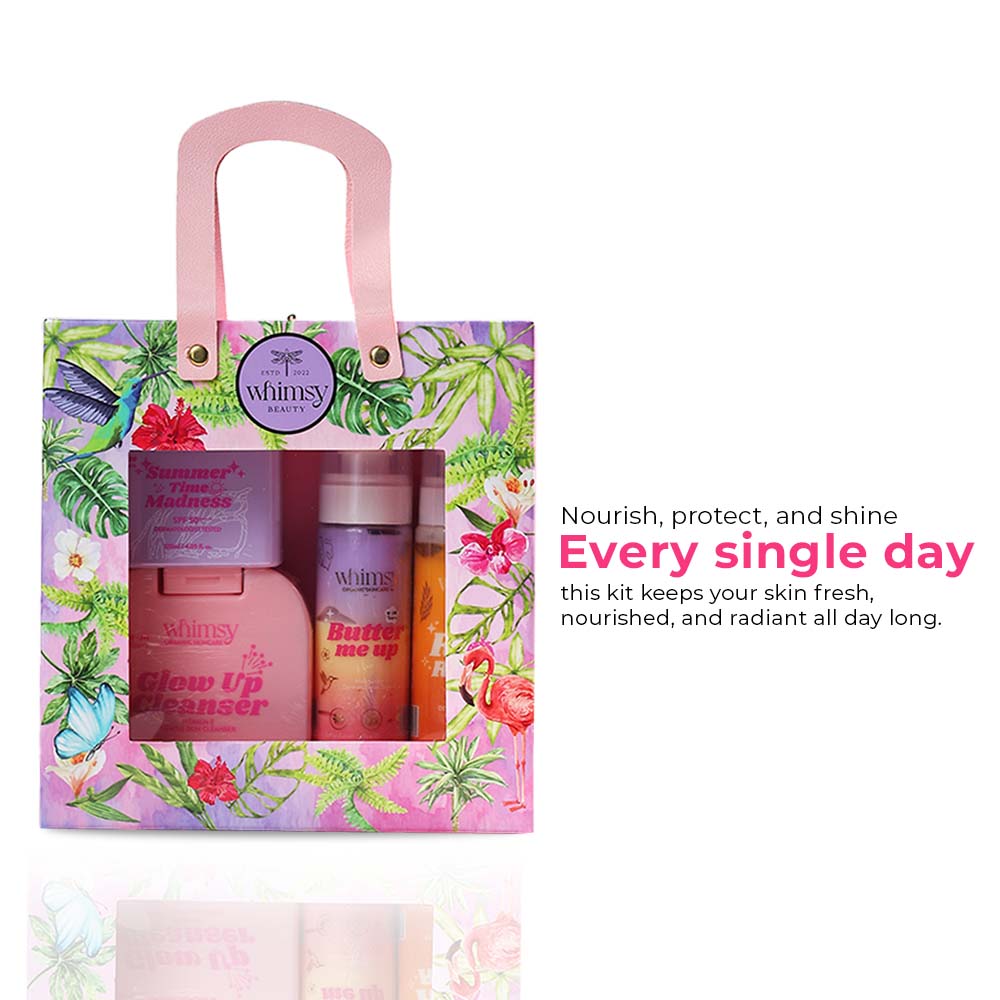 Whimsy Everyday Glow Skincare Essential Kit