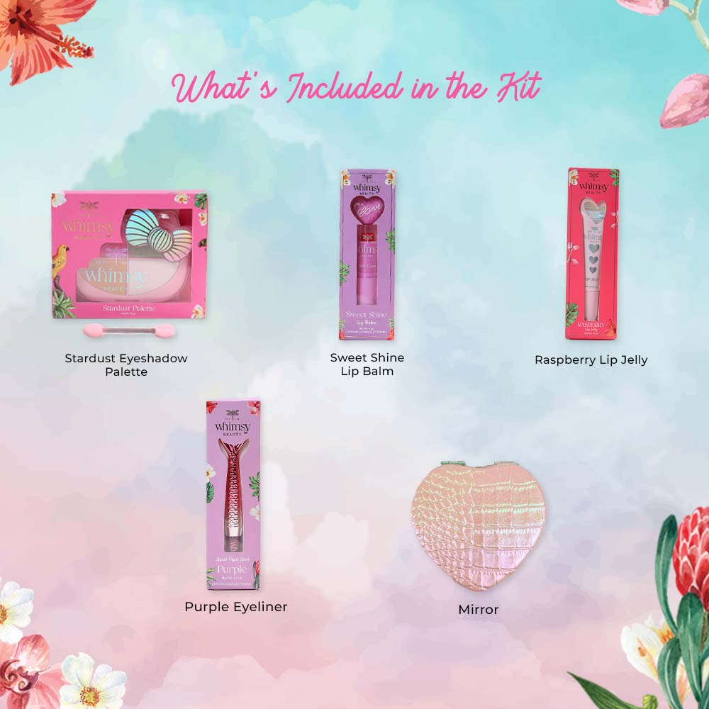 Whimsy Glam-On Beauty Kit - Pack of 5