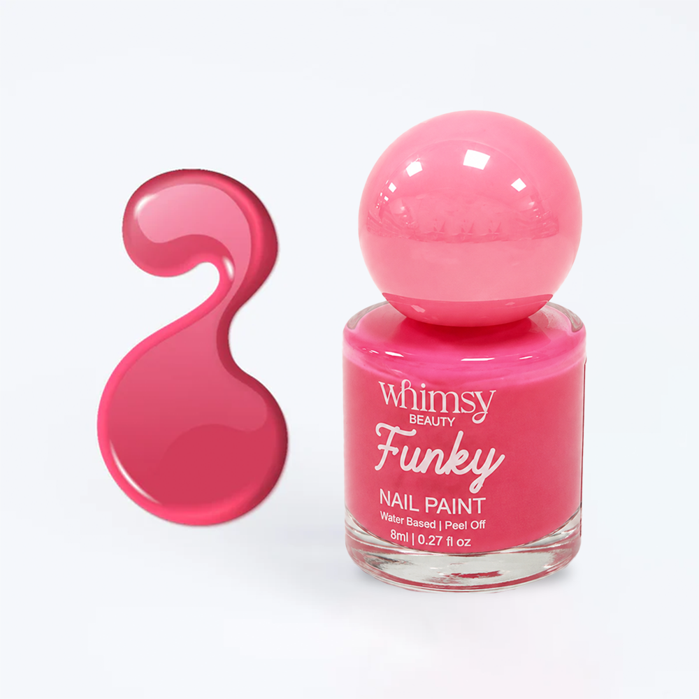 Whimsy Funky Pink Nail Paint - 8ml