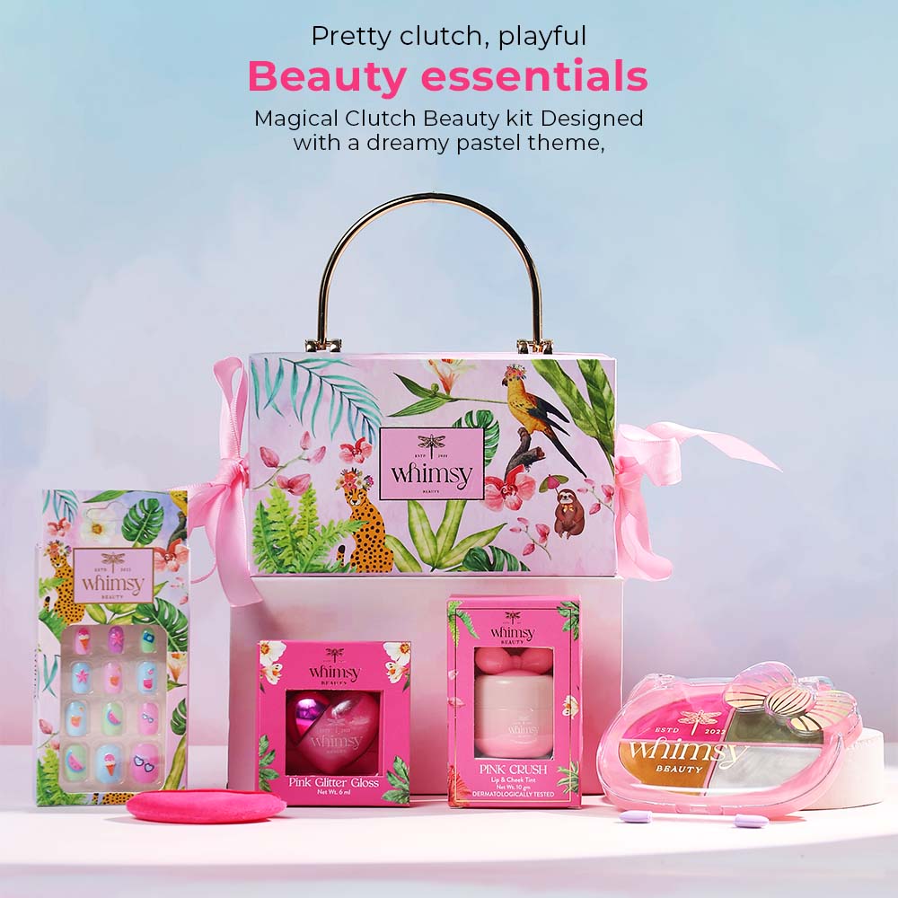 Whimsy Magical Clutch Beauty Kit For Kids & Teens - Pack of 5