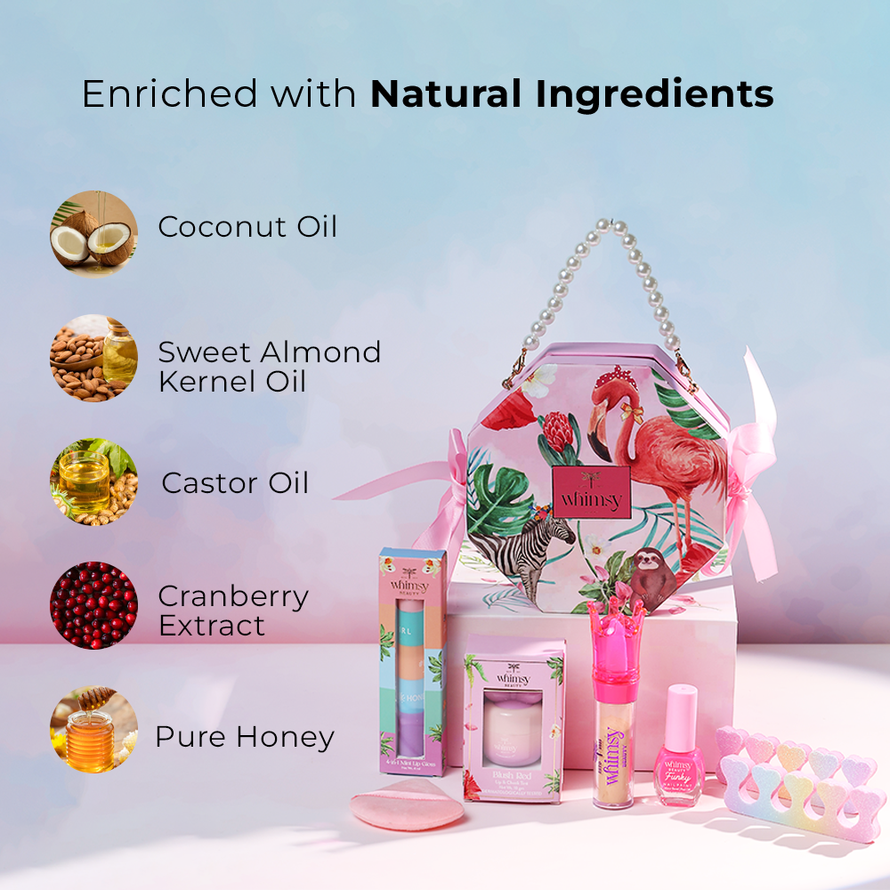 Whimsy Sparkle and Polish Beauty & Nail Kit - Pack of 6