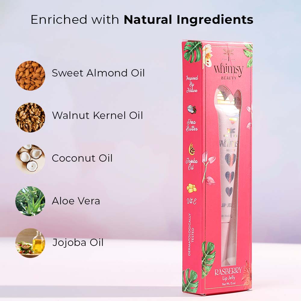 Heart Lip Jelly - Rasberry (Red)