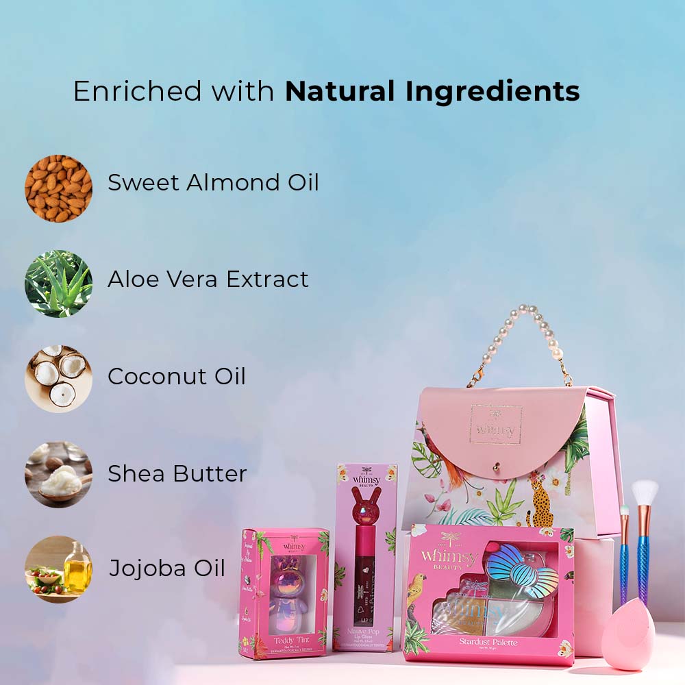 Whimsy Blush & Glow Beauty Kit -Pack of 5