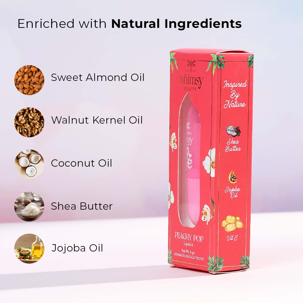 Whimsy Peachy Pop - Lipstick (Peach)