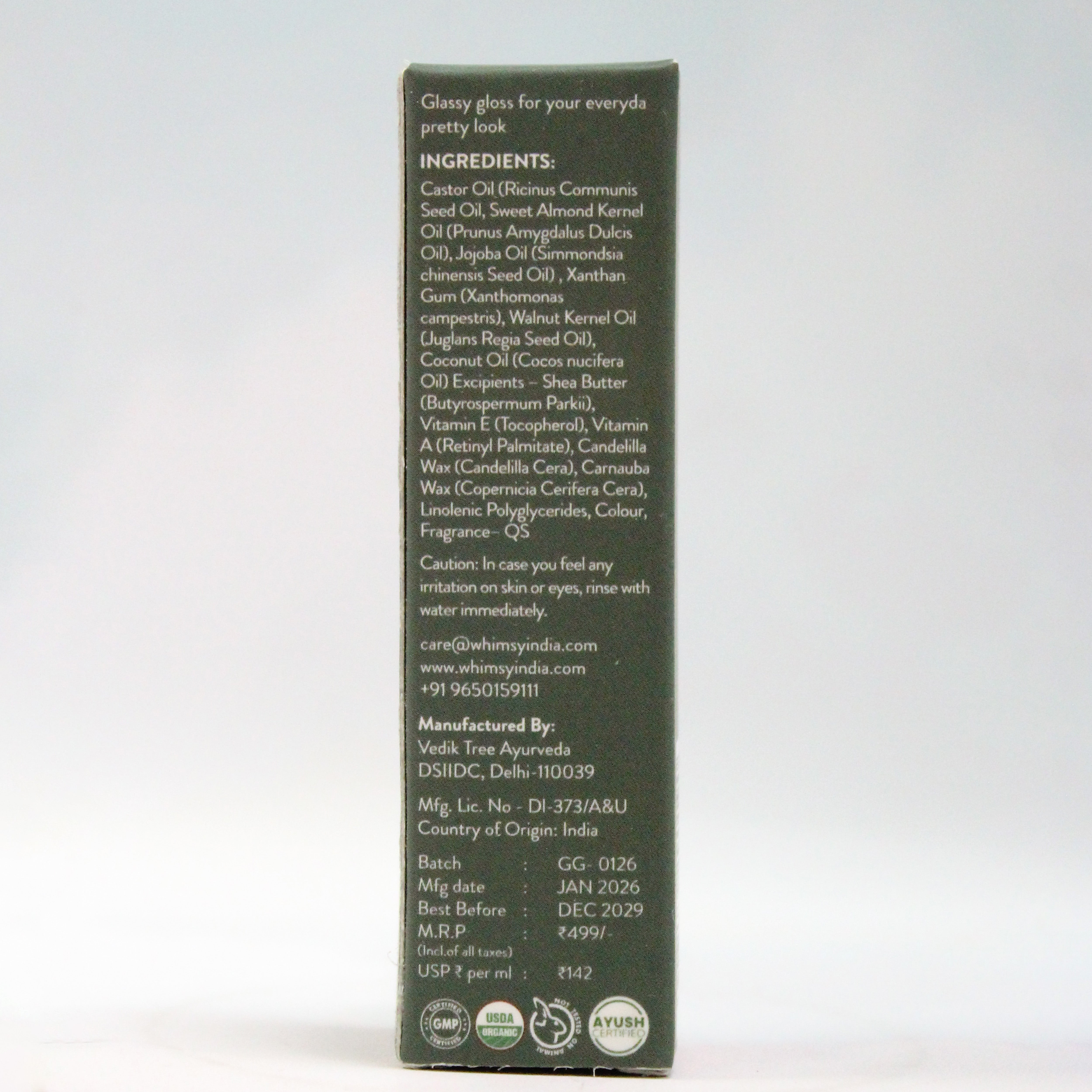 Glitter ‘N’ Go - Silver Glitter Lip Gloss