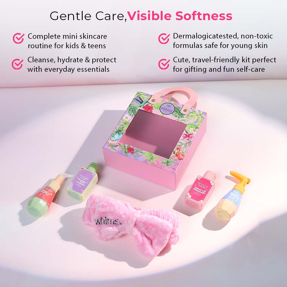 Whimsy Mini Skin Care Kit For Kids & Teens