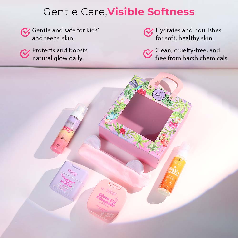 Whimsy Everyday Glow Skincare Essential Kit