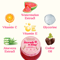 Whimsy Watermelon Body Scrub - 180ml