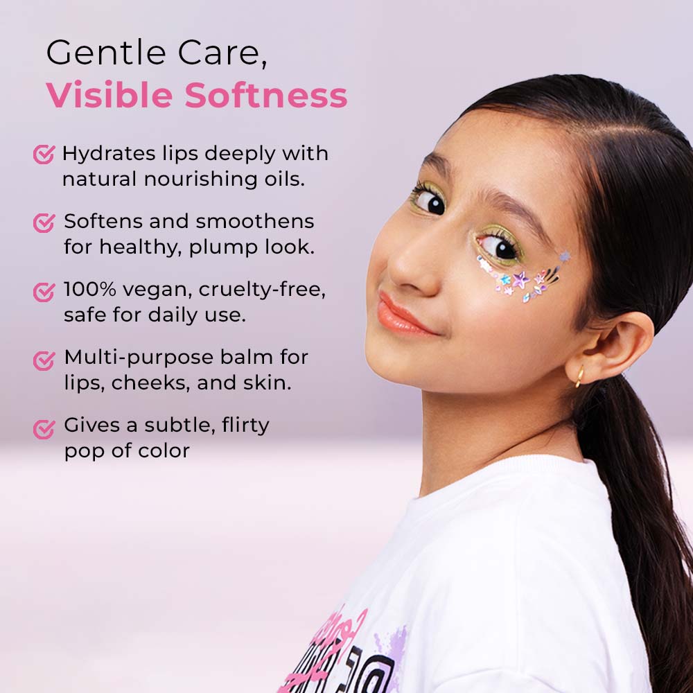 Pixie Pout- Lip Balm (Pink) - 4gm