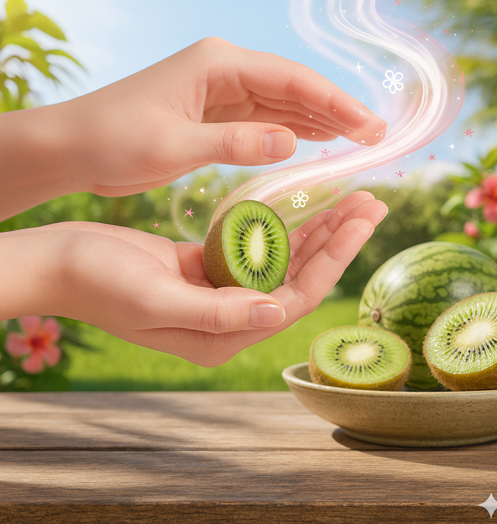 HELPS BRIGHTEN SKIN NATURALLY.