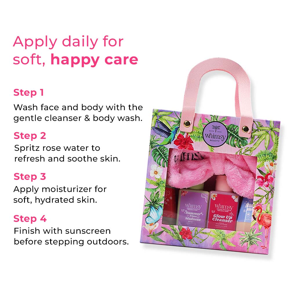 Whimsy Mini Skin Care Kit For Kids & Teens
