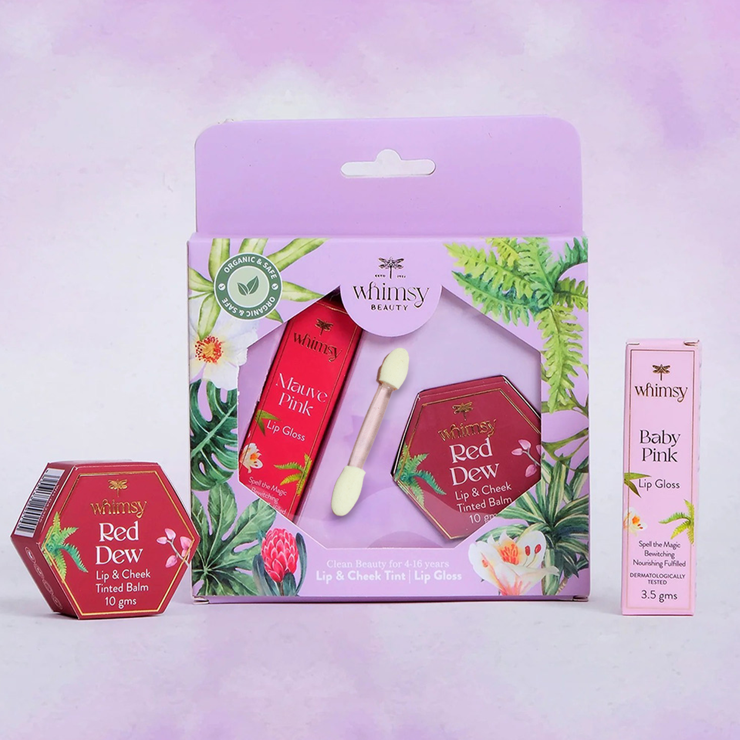 Whimsy Lip Candies with Applicator -Pack of 3