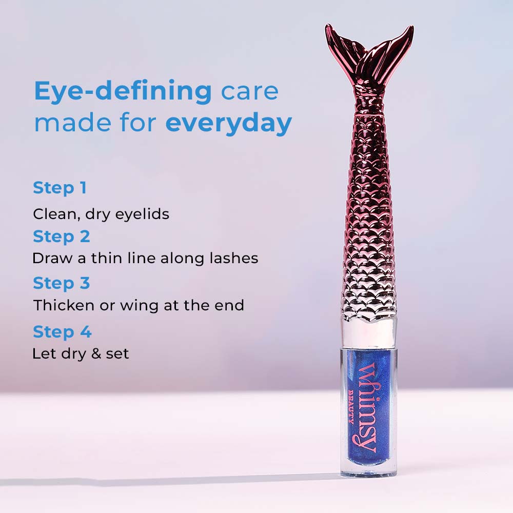 Mermaid Liquid Kajal Liner- Blue