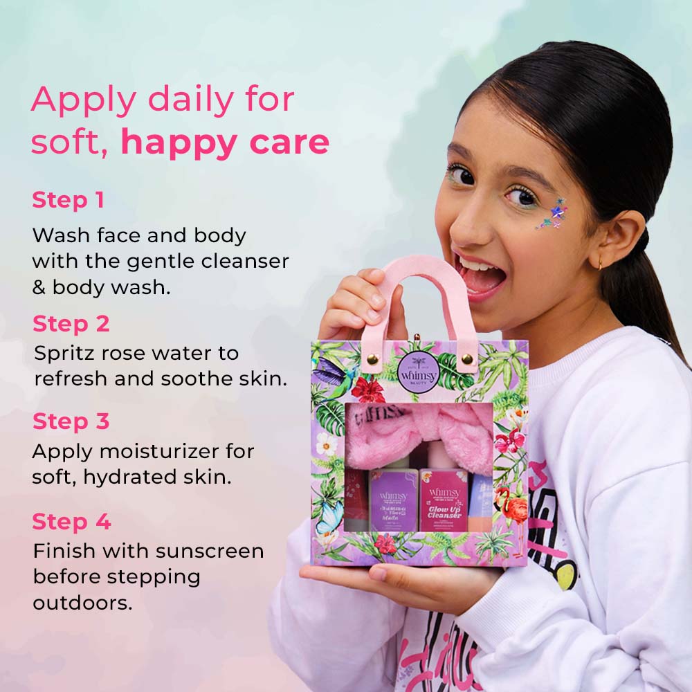 Whimsy Mini Skin Care Kit For Kids & Teens