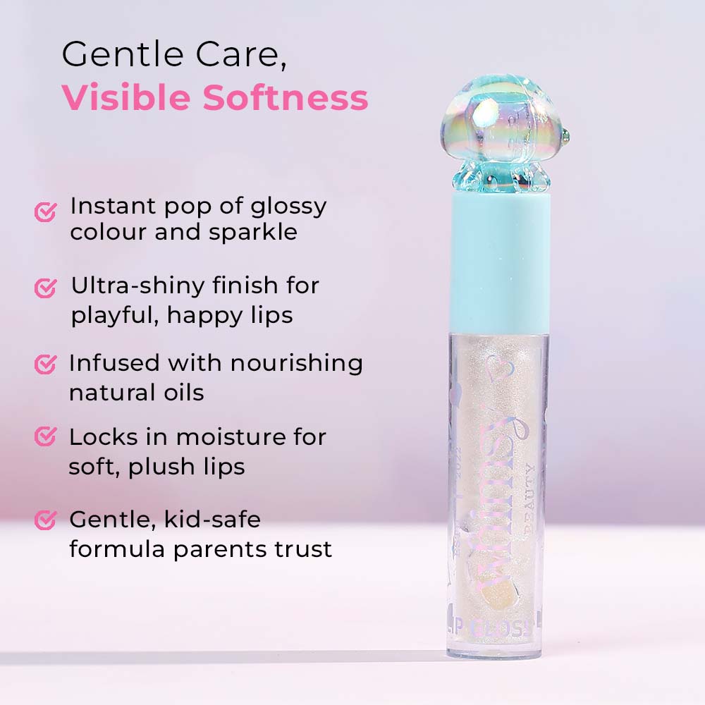 Silver Sparkle Lip Gloss - 3.5ml