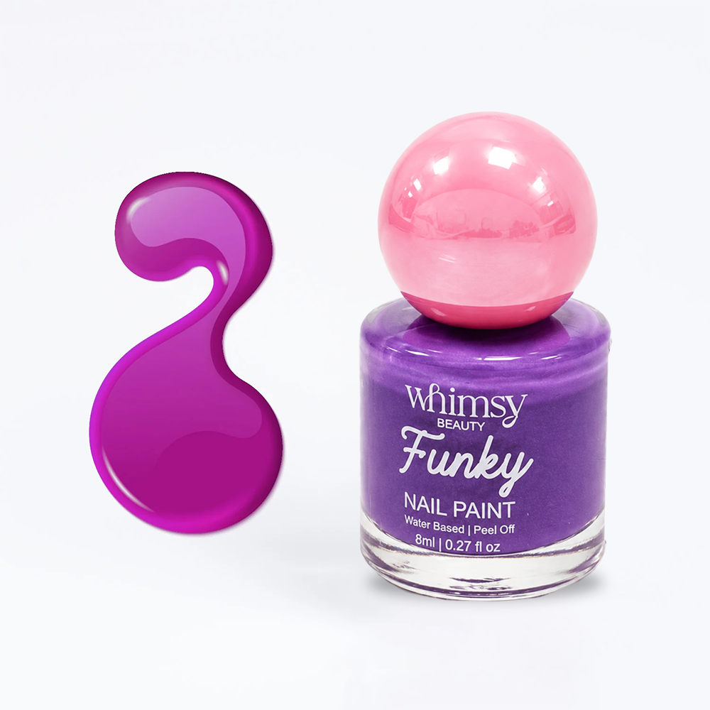 Whimsy Funky Purple Nail Paint - 8ml