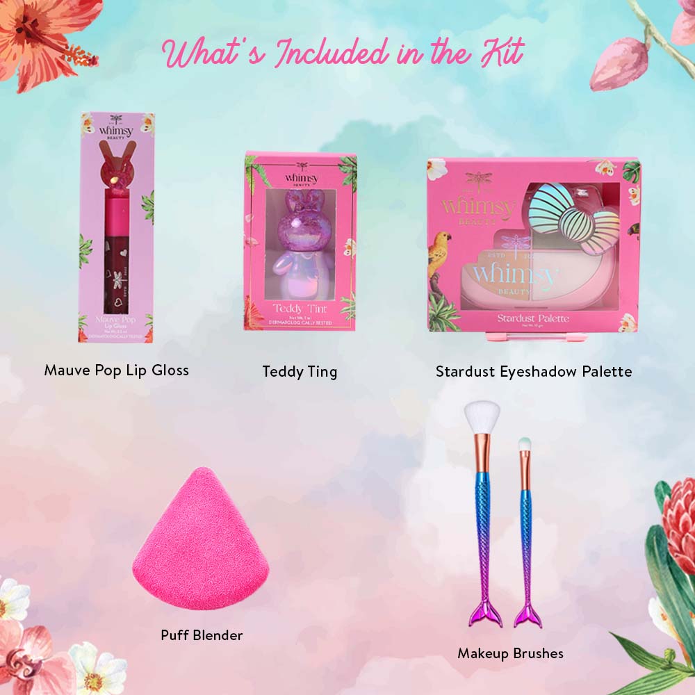 Whimsy Blush & Glow Beauty Kit -Pack of 5