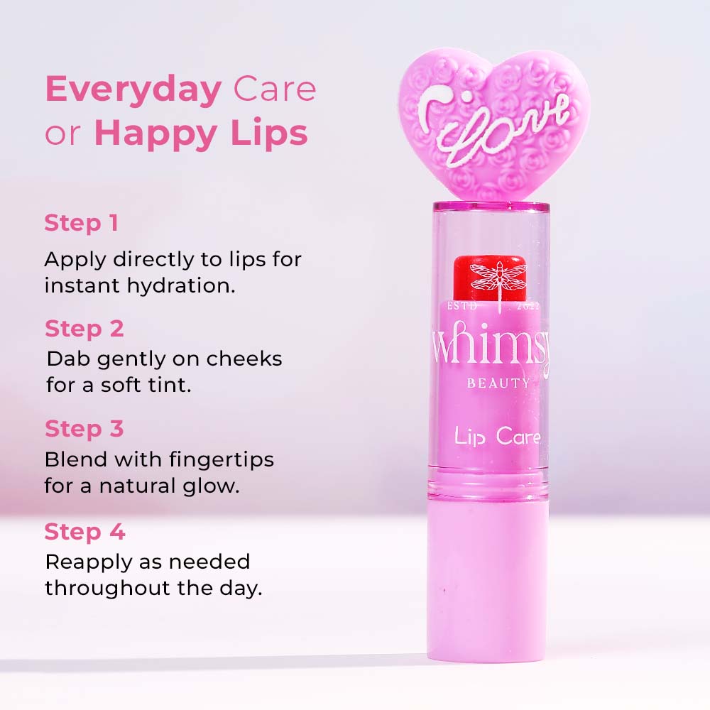 Pixie Pout- Lip Balm (Pink) - 4gm