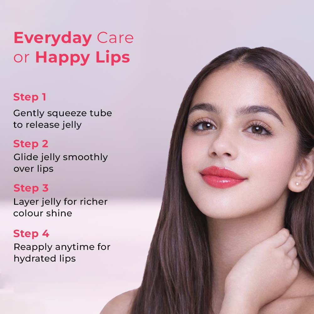 Heart Lip Jelly - Rasberry (Red)