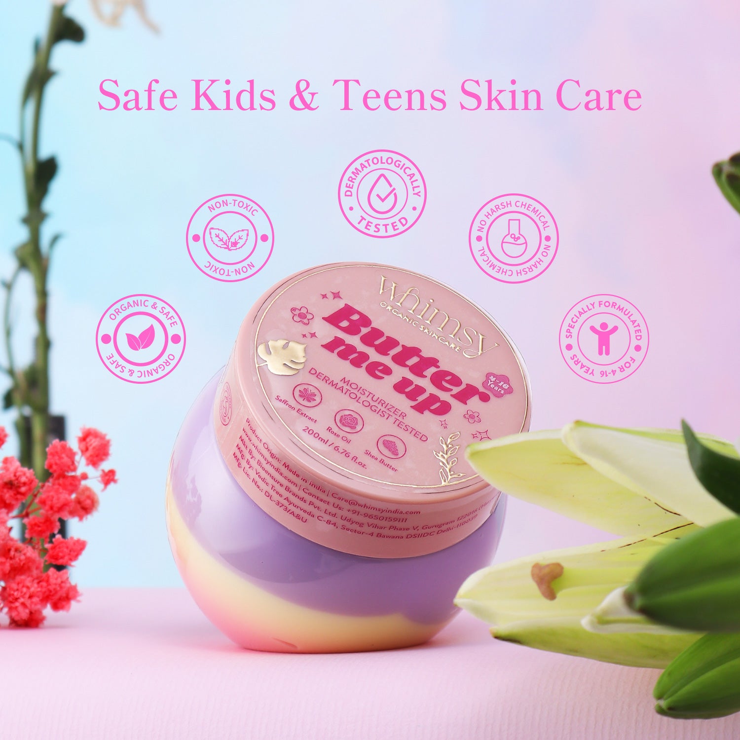 Whimsy Butter Me Up Body Butter - 180 ML (4-16 Years)