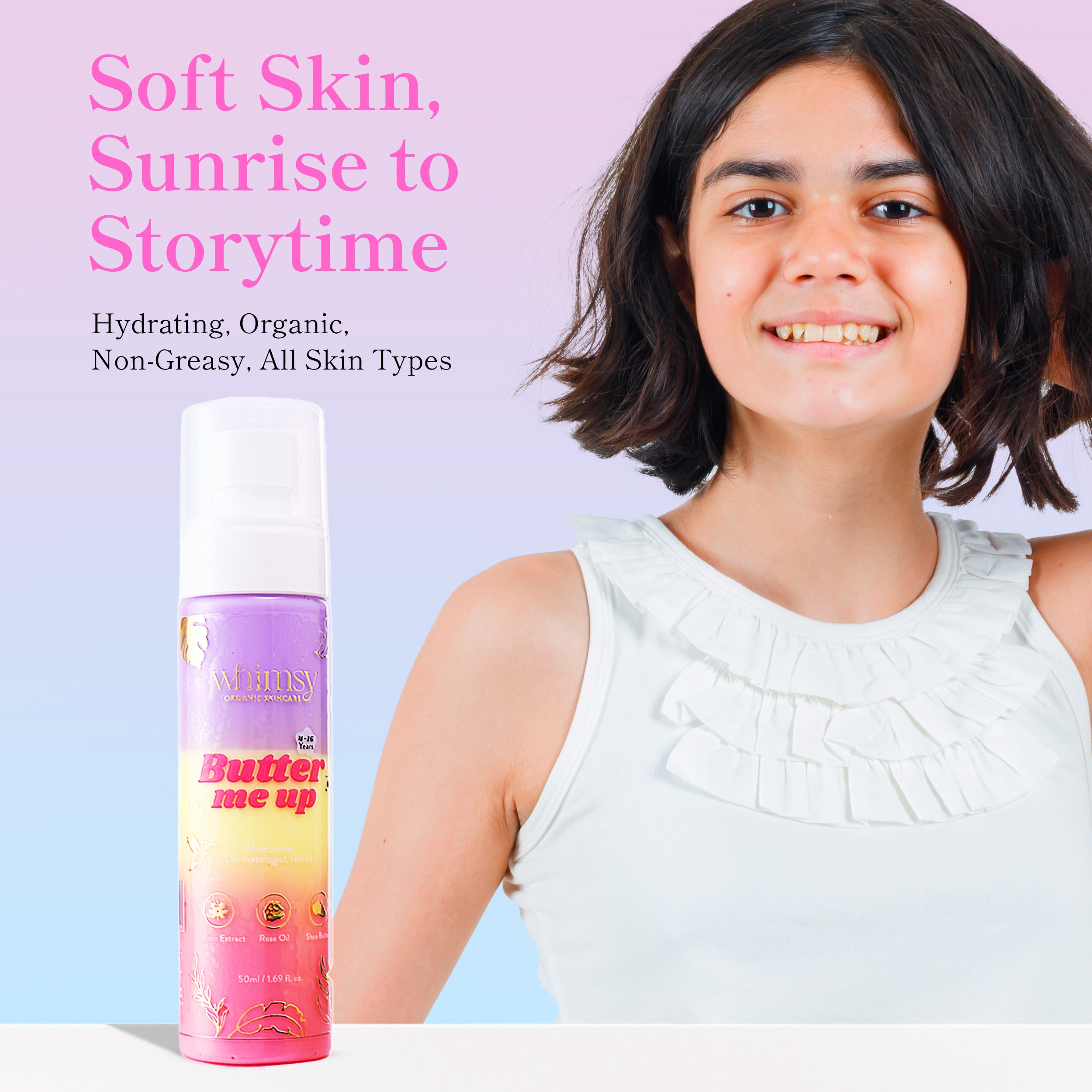 Whimsy Butter Me UP Moisturizer - 100 ML (4-16 Years)