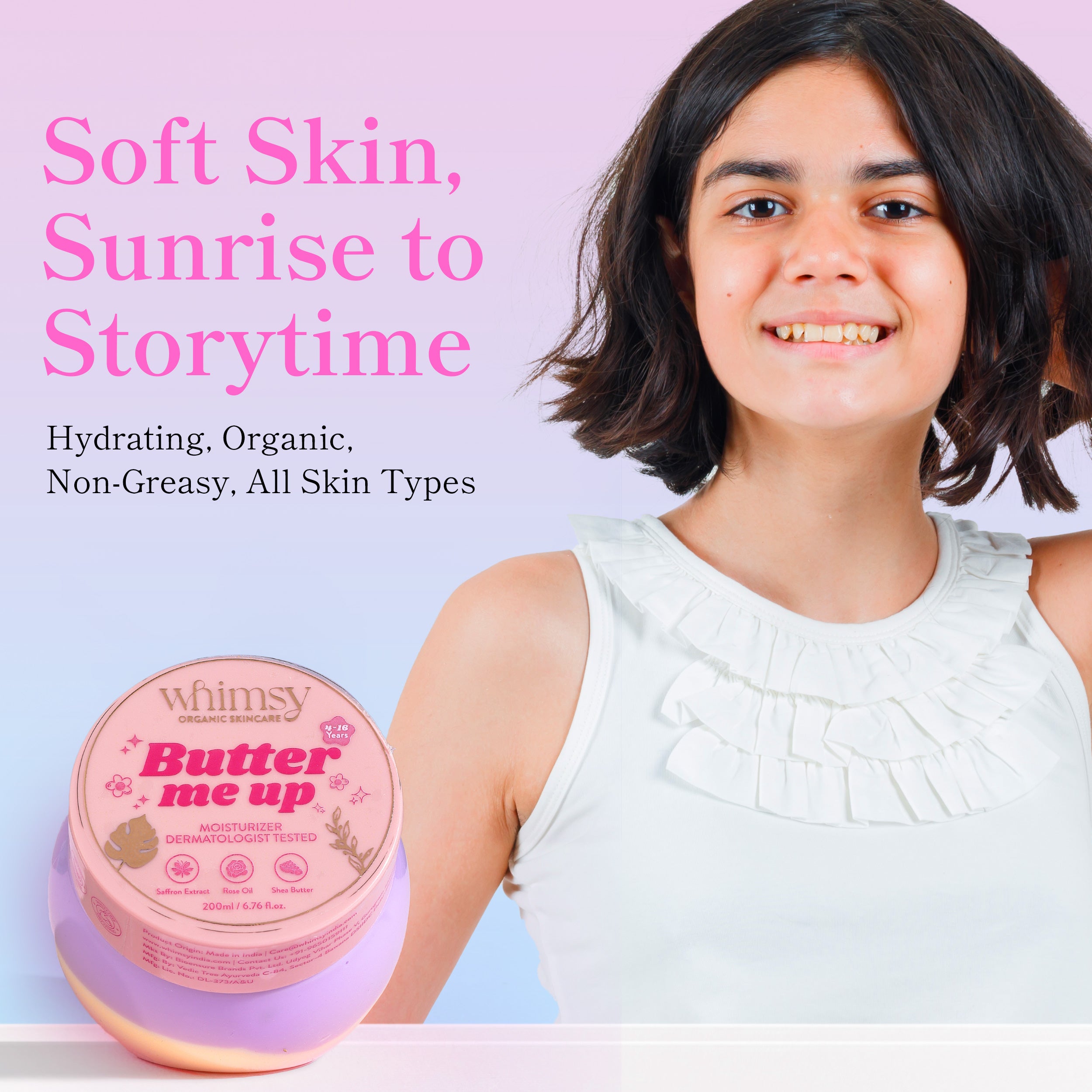 Whimsy Butter Me Up Body Butter - 180 ML (4-16 Years)