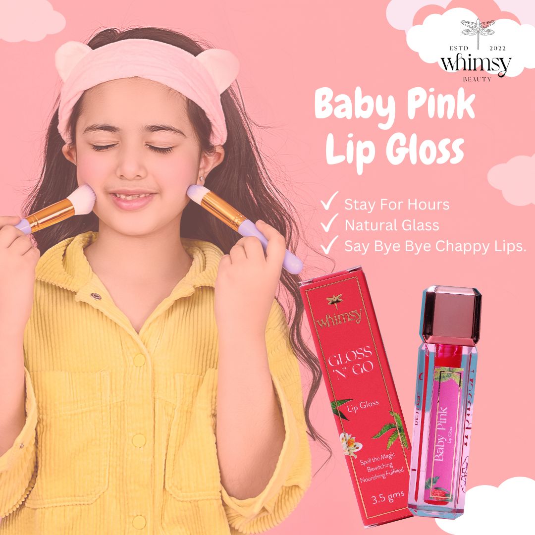 Baby Pink Gloss ‘N’ Go - Lip Gloss For Teens and Preteens Girls