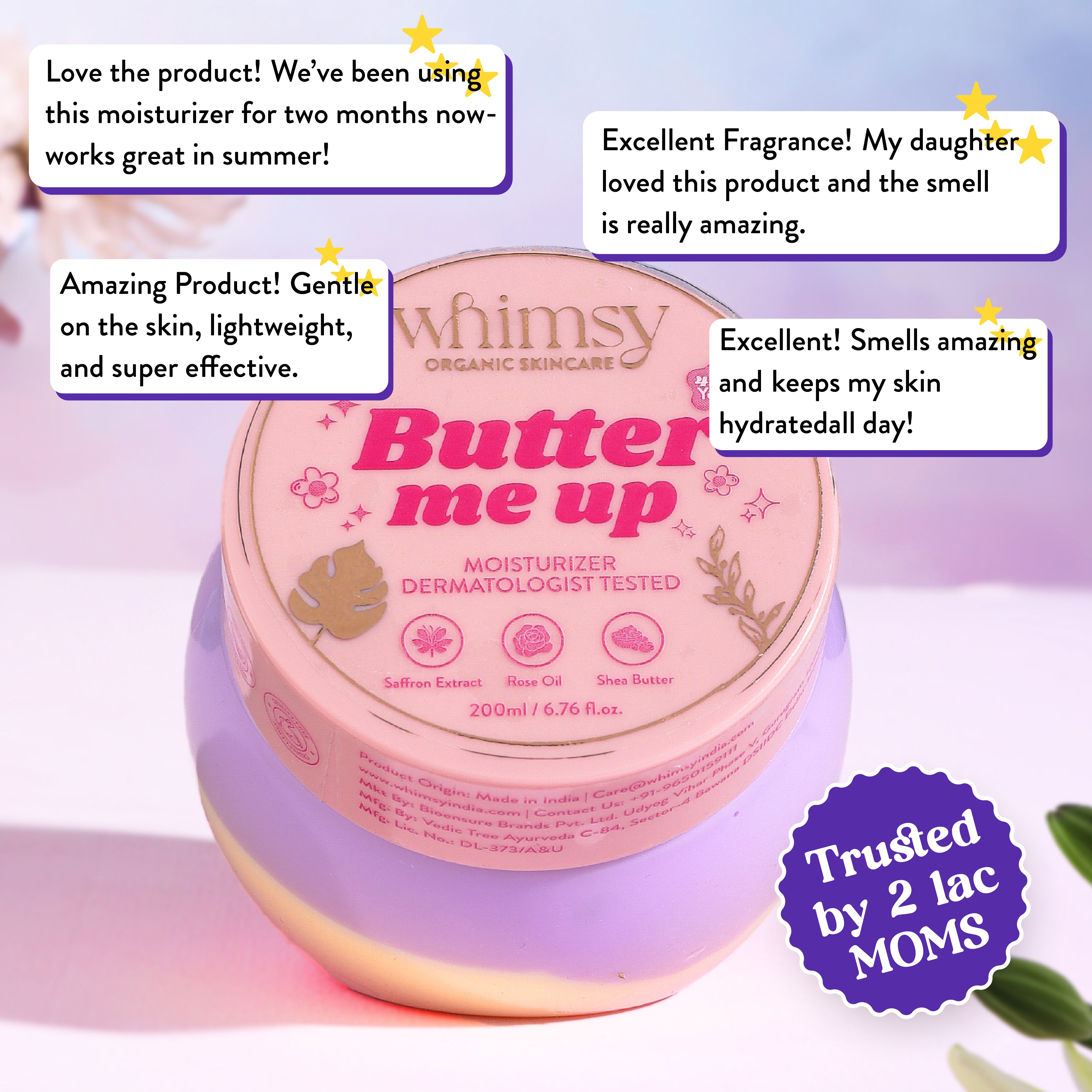 Whimsy Butter Me Up Body Butter - 180 ML (4-16 Years)