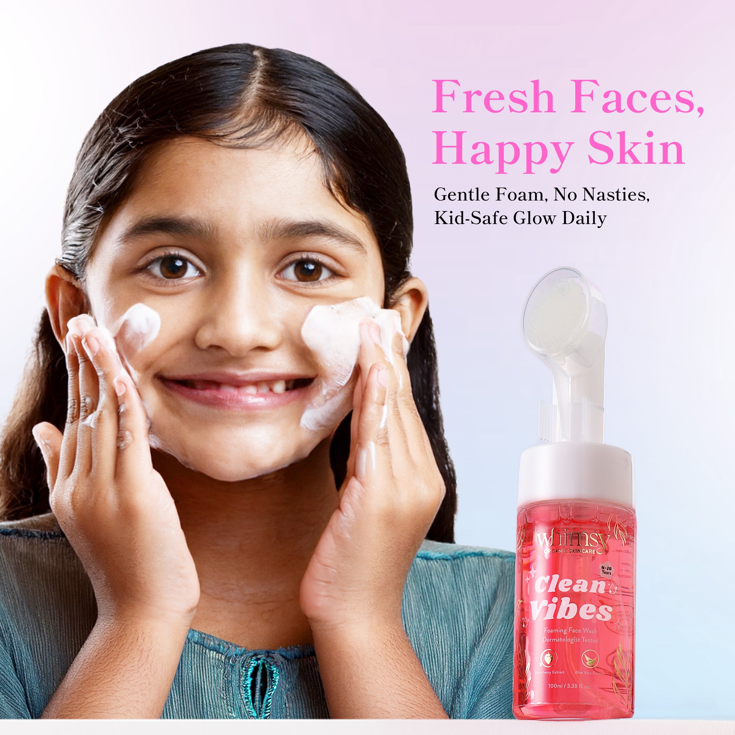 Whismy Clean Vibes Foaming Face Wash