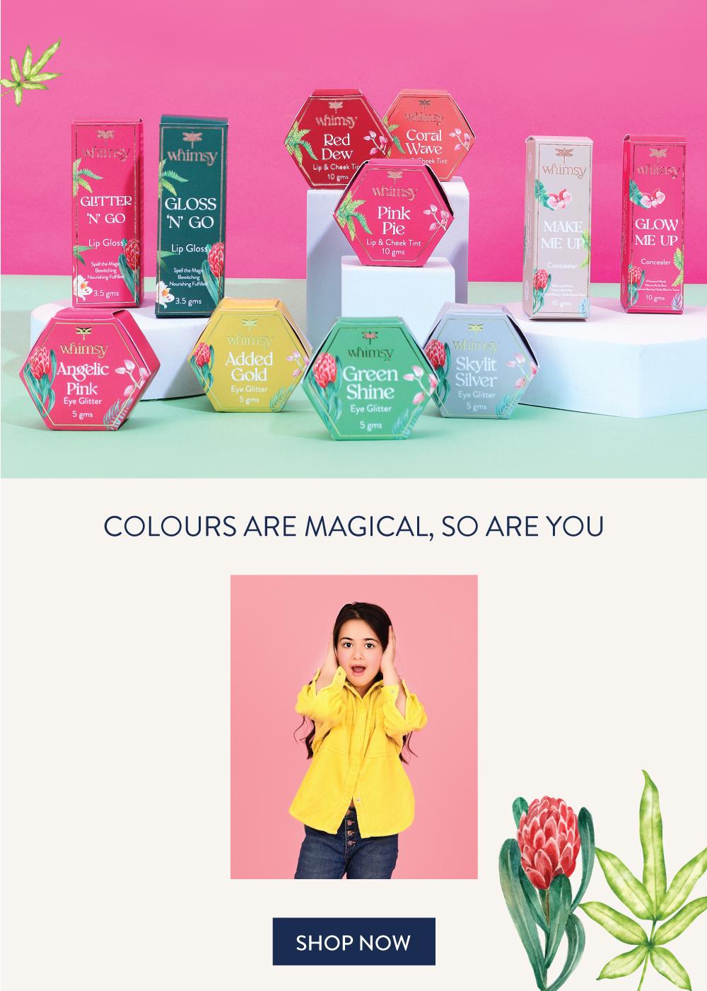 Wimsy Makeup Kids Makeup Products Online | Beauty Products For Girls - WhimsyIndia
