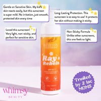 Whimsy Ray Rebels Sunscreen Spray