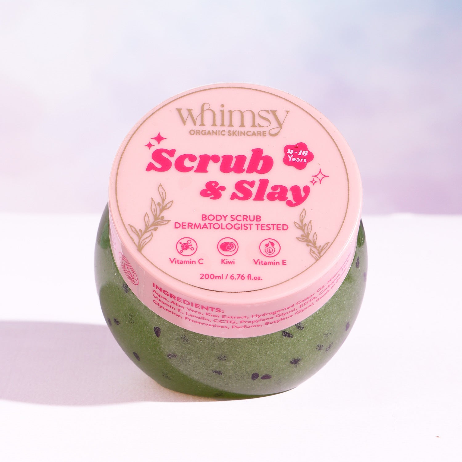 Whimsy Kiwi Body Scrub (4-16 Years)