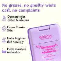 Whimsy Summer Time Madness Sunscreen
